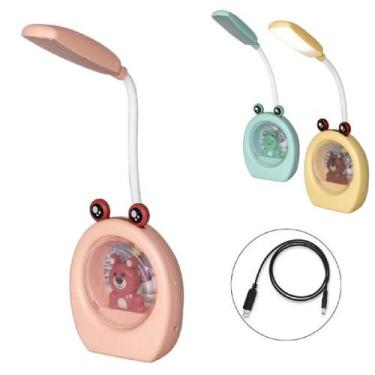 Imagem de Luminária de LED Infantil USB Crianças Coelho Urso - Dafu