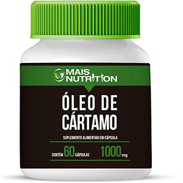Imagem de Mais Nutrition Óleo de Cártamo, 60 Cápsulas, 1000mg, Suplemento Alimentar Sem Glúten, Rico em Gorduras Insaturadas