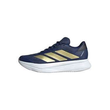 Imagem de adidas Originals Duramo Sl 2 Tênis de corrida feminino, Azul escuro/dourado metálico/prata halo, 37