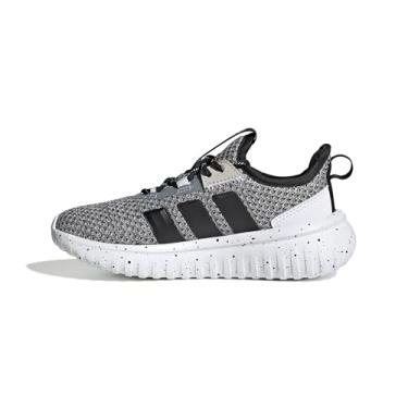Imagem de adidas Tênis infantil unissex Kaptir 4.0, Branco/Preto/Branco, 11.5 Little Kid