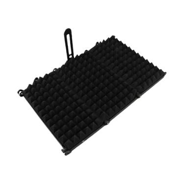 Imagem de RiToEasysports Painel de Gravação de Voz Com Absorção de Som Dobrável e Ajustável para Proteção de Isolamento de Som Mais Nítido para Gravação Em Estúdio Microfone Portátil de 3 Painéis Tela de