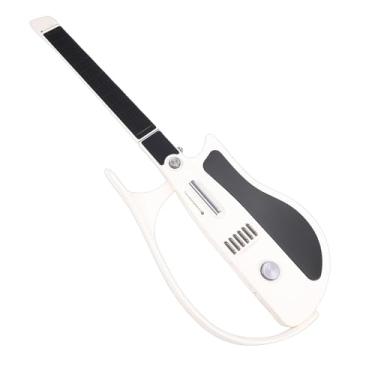Imagem de Luocute Guitarra Inteligente Sem Cordas, Guitarra Elétrica Portátil Dobrável Com Luz de Alerta de Pescoço Em Tempo Real e Personalização de Aplicativos, Afinador Integrado e Bateria de