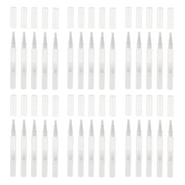 Imagem de barenx 30 peças de 3 ml de tubos de brilho labial para recipientes de cosméticos