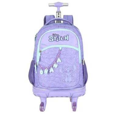 Imagem de MOCHILA STITCH LUXCEL COM RODAS INFANTIL FEMININA MC50072SC-Feminino