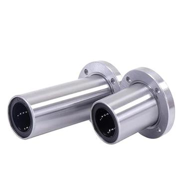 Imagem de Rolamento de esferas da série de buchas de movimento linear de flange redonda LMF6LUU 8 10 12 13 16 20 25 30 35 40LUU rolamentos lineares 1 peça (LMF8LUU 8x15x45mm)