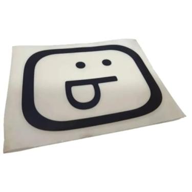 Imagem de Adesivo Faixa Carinha Tampa Traseira PRETO Uno 2011 em diant