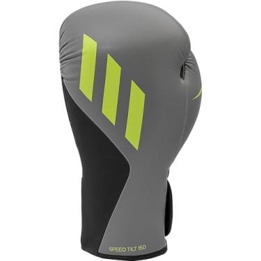 Imagem de adidas Speed TILT 150 – com nova tecnologia de inclinação – para homens, mulheres, unissex – para boxe, saco de pancada, Kickboxing, MMA e treinamento – (cinza/metal/preto/sinal, 227 g)