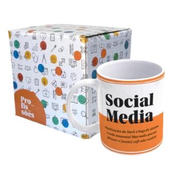 Imagem de Caneca Profissão Social Media 300ml