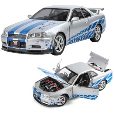 Imagem de Velozes E Furiosos Brian's NissanN Skyline Gtr (r-34) Prata