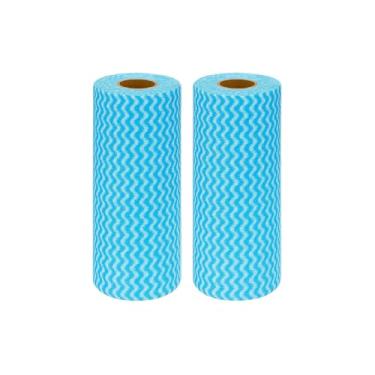 Imagem de Perfex Panos Multiuso, 200 Folhas, Cor Sortida, Viscose e Poliéster, 30cm x 19cm, Picotado com Furos, Para Limpeza de Cozinha e Casa