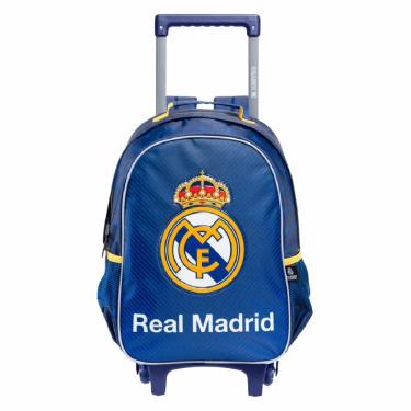 Imagem de Mochila de Rodas Real Madrid CF Meninos Futebol Infantil
