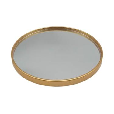 Imagem de Bandeja Decorativa Espelhada Redonda(Dourado Redonda)