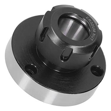 Imagem de Akozon Substituição do Mandril de Pinça de Fixação ER32 para Fresadora - 80 Mm, Aço Carbono de Alta Resistência, Suporte de Ferramenta de Precisão