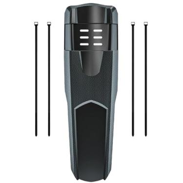 Imagem de Para-lama de bicicleta, acessórios para bicicleta, azulejo de lama, bicicleta de montanha, antes e depois, alongamento, equipamentos gerais para ciclismo