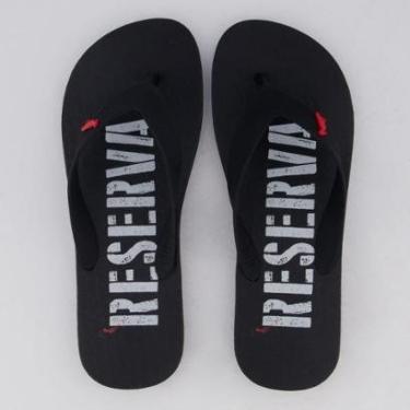 Imagem de Chinelo Reserva Stencil Preto-Masculino