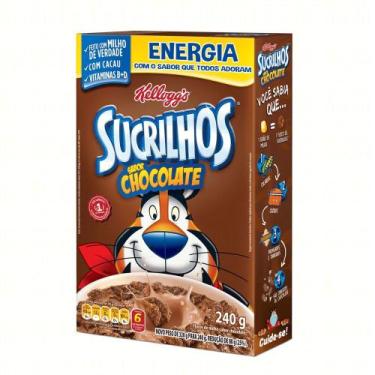 Imagem de Cereal Sucrilhos de Chocolate Kelloggs 240g - Kellogg'S