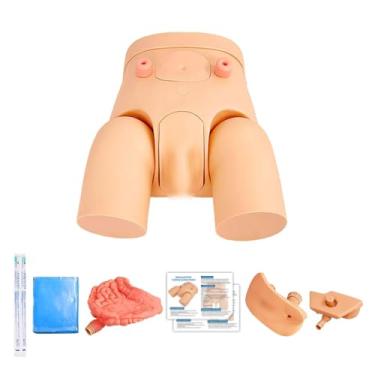 Imagem de SFXYJ Modelo De Cateterismo Masculino Feminino Intercambiável, Prática De Enfermagem, Manequins De Cateter Uretral Urinário, Modelo De Cateter De Ensino Em Pvc Para Estudantes Ou Enfermeiros, Kit De