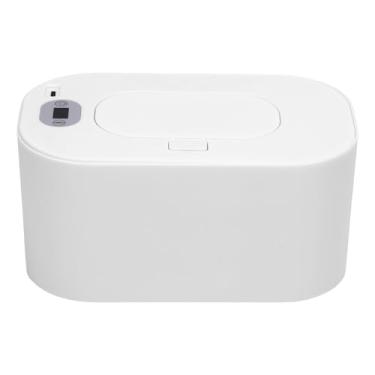 Imagem de GLOGLOW Aquecedor de Lenços Umedecidos Portátil USB Com Ajuste de Temperatura, Aquecimento Rápido Em 30 Segundos para Troca de Fraldas, Bloqueio de Umidade de 7 Dias e Aquecimento Uniforme para Conforto do Recém-nascido Em Casa ou Em Viagens (Ajuste de temperatura branca)