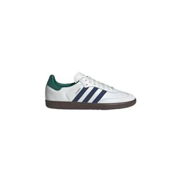Imagem de adidas Samba Og Tênis feminino 3 listras retrô contraste 70S, Branco Multi, 33 BR