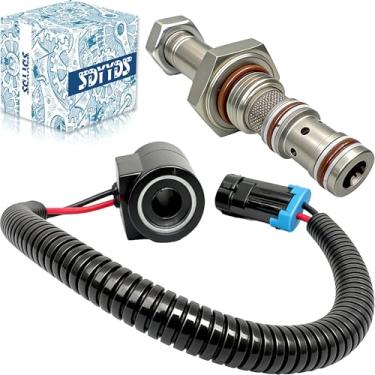Imagem de SDYYDS Elemento de válvula solenoide compatível com Bobcat S175 S185 T190 T250 T300, OEM # 6667687 6665004 6671025 6675559, serve para S150 S205 T180 864 963 S150 erie