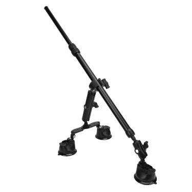 Imagem de Fockety Kit de Montagem de Carro de Sucção, Kit de Montagem de Ventosa de de Câmera Retrátil de Bastão de Selfie de Pólo de Extensão de de Câmera Suporte