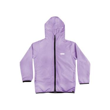 Imagem de Jaqueta Corta Vento Light Infantil Lilás Menina WSS Shape - WSS BRASIL