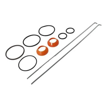 Imagem de IEQFUE Kit de vedação hidráulica de cilindro de direção hidráulica 55355C91 compatível com tratores de caixa 385 395 485 485XL 495 495XL 585 585XL International 238 248 258 268 385