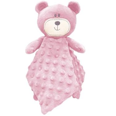 Imagem de Naninha Laço Bebê Minha Primeira Naninha (Urso Bru Rosa)