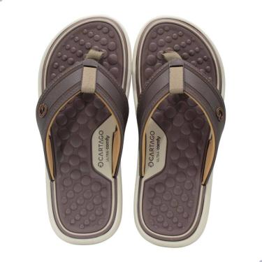 Imagem de Chinelo Cartago 12575 Dubai Bege/Marrom