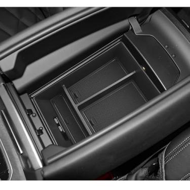 Imagem de LUWU Organizador de console central compatível com BMW X5 G05 2019-2026/X6 G06 2020-2026/X7 G07 2019-2026, acessórios, apoio de braço, caixa de armazenamento, bandeja de inserção, material ABS