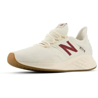 Imagem de New Balance Fresh Foam Roav V2 Tênis de corrida masculino, Sal marinho/vinho monarca/permafrost, 38