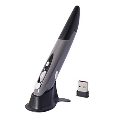 Imagem de balikha Caneta USB Sem Fio de 2,4 GHz, Mouse, Laptop, Tablet, Laptop, Cinza