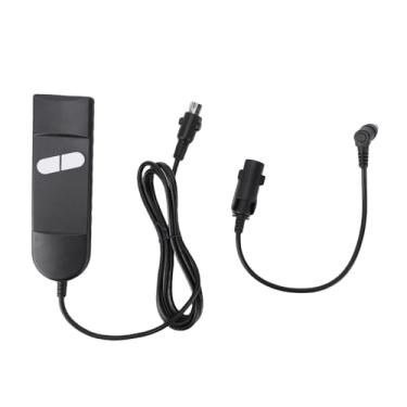 Imagem de Diydeg Controle Remoto para Cadeira de Elevação, 4 Pinos e 2 Botões, Plugue Reto, Controle Remoto Manual, Substituição de Poltrona Elétrica para Home Theater, Cadeira de sofá Com