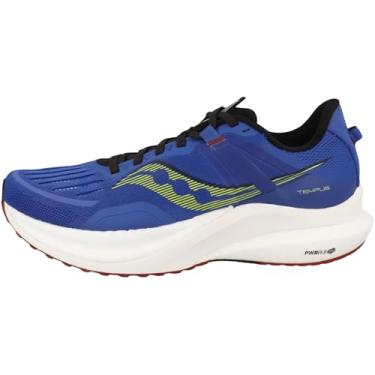 Imagem de Saucony Tênis masculino Tempus, Raz/Ácido Azul, 40