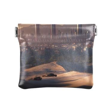 Imagem de Carteiras pequenas do horizonte da Arábia Saudita, carteira feminina, pequena, bolsa carteira para mulheres, horizonte da Arábia Saudita, 10 x 9 cm, horizonte da Arábia Saudita, Horizonte da Arábia