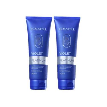 Imagem de Kit Lowell Violet Platinum - Shampoo 240ml (2 unidades)
