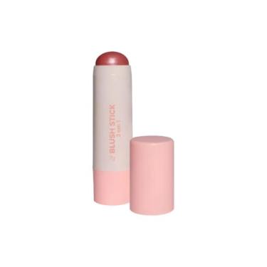Imagem de Blush Stick 3 em 1- COR 5 - Blush Batom Sombra Contorno e Bronzer em Bastão - Miss Lary
