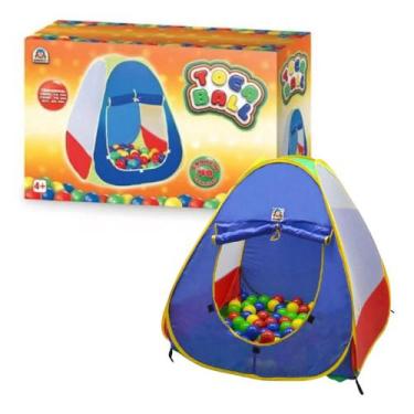 Imagem de Toca Mágica Barraca Com 40 Bolinhas Toca Ball - Braskit- ARMDO