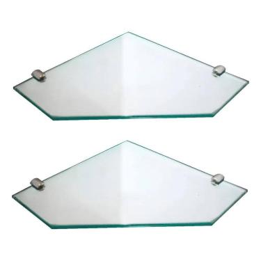 Imagem de 2X 2 Suporte Porta Shampoo Canto Banheiro Box Vidro Cozinha
