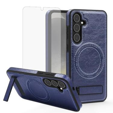 Imagem de Asuwish Compatível com capa de telefone S25 JDCXQZJ US Blue