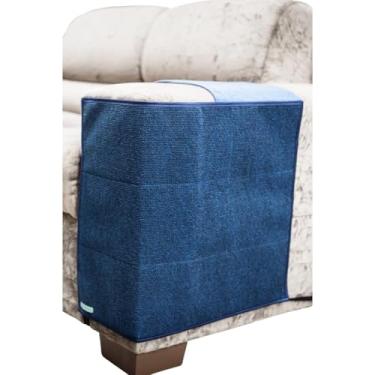 Imagem de Arranhador para Gatos e Protetor de Sofá em Carpete Reforçado – Par Direito e Esquerdo(AZUL)