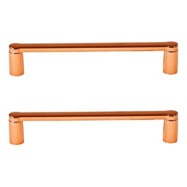 Imagem de Kit 2 Puxadores Multiuso Zamac 128mm Para Armários Portas Guarda Roupa