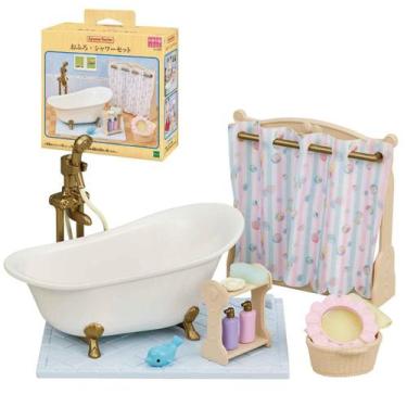 Imagem de Sylvanian Families Conjunto De Banho Com Acessórios, Original, Epoch 5