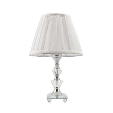 Imagem de Abajur Cristal Bivolt 35cm Mesa Quarto Sala(209)