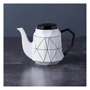 Imagem de Garrafa dispensadora de azeite, garrafa dispensadora de azeite de oliva 550 ml, cerâmica moderna molho de soja vinagre galheteiro garrafa dispensador de condimentos com tampa, garrafa dispensadora de