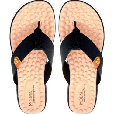 Imagem de Chinelo Ortopédico  Sandália Modare Feminino P/ Esporão Palmilha Massageadora Macio Amortecedor-Feminino