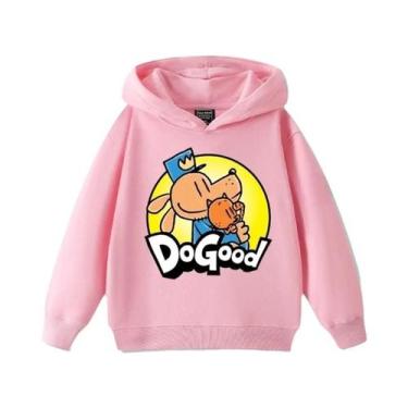 Imagem de Moletom Com Capuz Infantil DOGMAN, Roupas De Cachorro Detetive Com Est