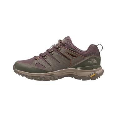 Imagem de The North Face Tênis de caminhada feminino Hedgehog Gore-tex | Impermeável, Acolchoado, Sola de Borracha e Salto Flexível, Quartzo tawny/verde acinzentado, 35