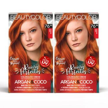 Imagem de Kit 2un Coloração Beautycolor Kit 76.44 Ruivo Absoluto