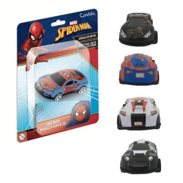 Imagem de Brinquedo Sortido Mini Carrinho do Spiderman Homem Aranha - Spider-man